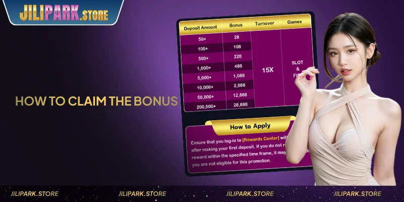 108% First Deposit Bonus – Jilipark Welcome Offer 2 guide on using bonus codes and securing promotional funds